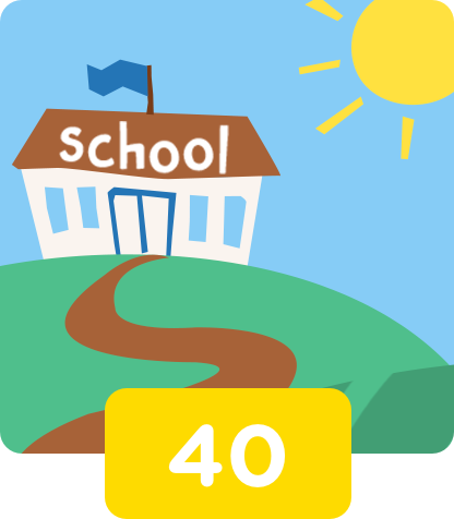 40 scuole costruite o ristrutturate