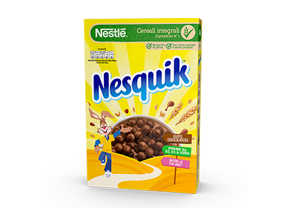 Confezione Nesquik Cereali da 500g