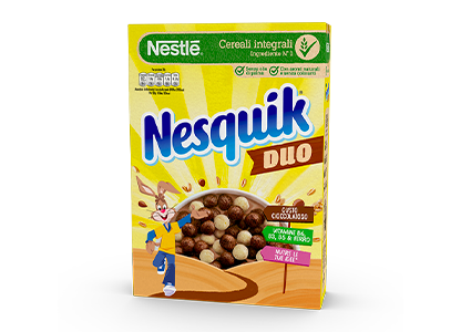 Confezione Nesquik Duo da 375g