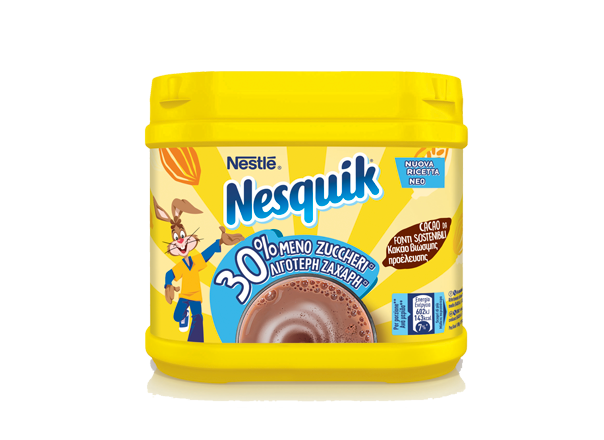 Nesquik 30% Meno Zuccheri 350g Confezione Nesquik 30% Meno Zuccheri da 350g