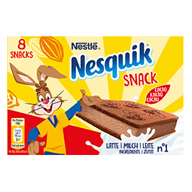 Confezione Nesquik Snack al cacao da 8x26g