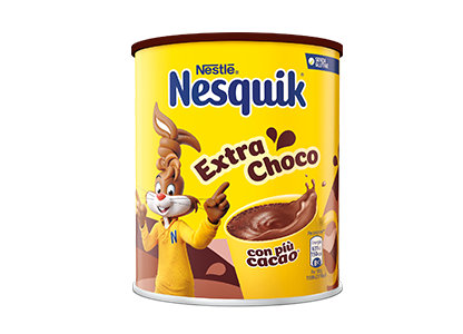 Nesquik Extra Choco 390g Confezione Nesquik Extra Choco da 390g