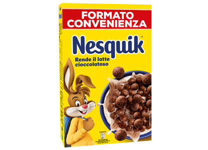 Confezione Nesquik Cereali da 625g