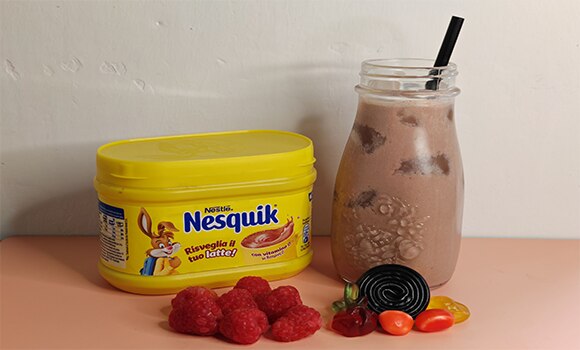 Step 3 ricetta Raspberry Nesquik