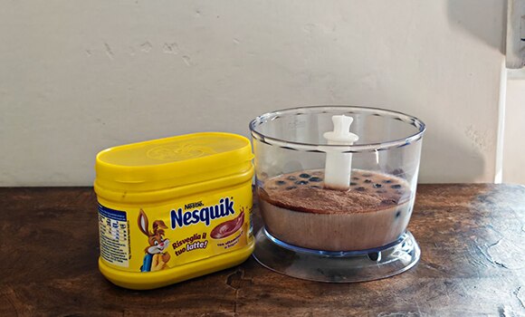 Step 2 Ricetta Blueberry Nesquik