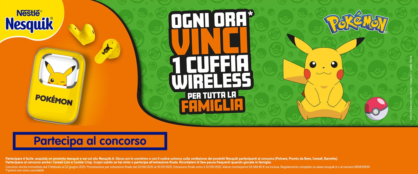 Gioca con Nesquik e vinci
