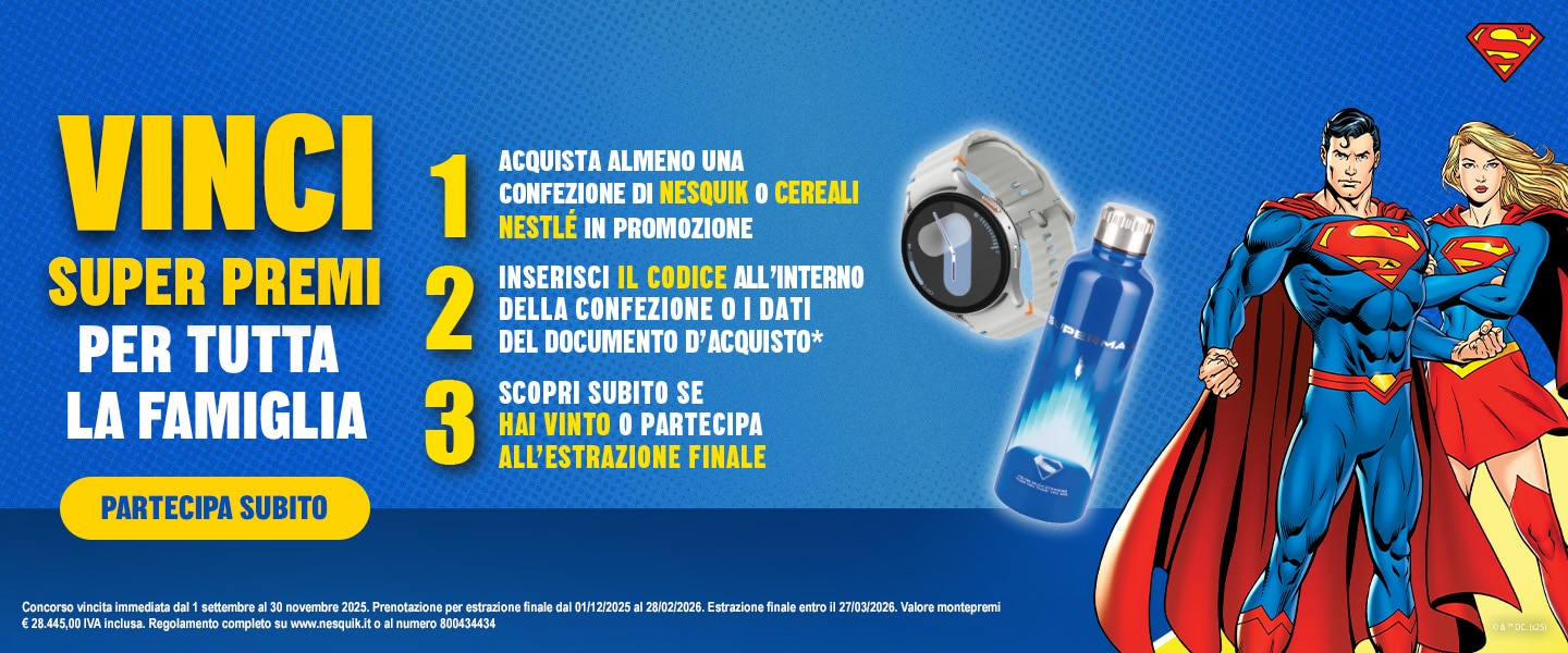 Vinci superpremi per tutta la famiglia